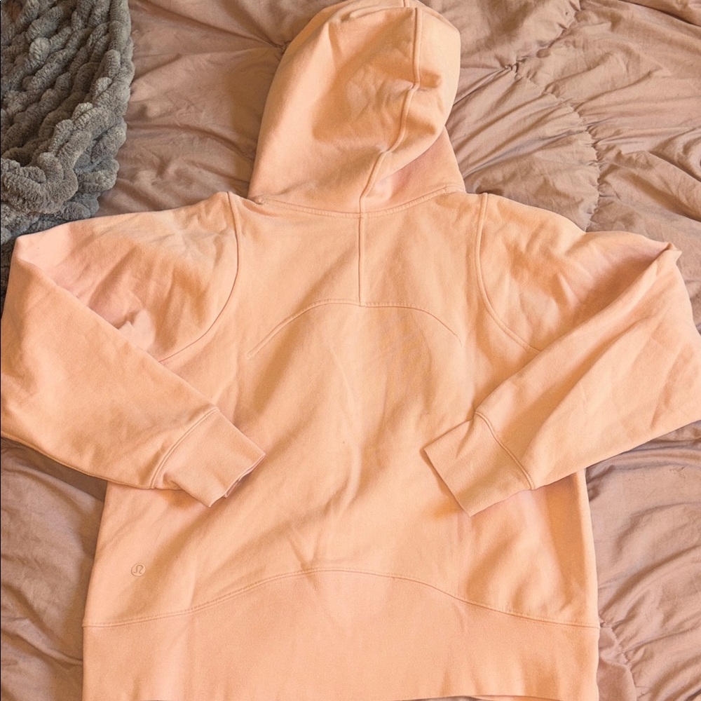 Lululemon Lonugeful Hoodie in Peach Satin - Picture 6 of 8